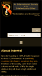 Mobile Screenshot of intertel-iq.org